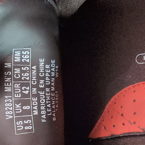 Rockport Men's Brown Leather Upper Lace-up Dress Shoes,Size 8.5 US M. - Picture 13 of 13